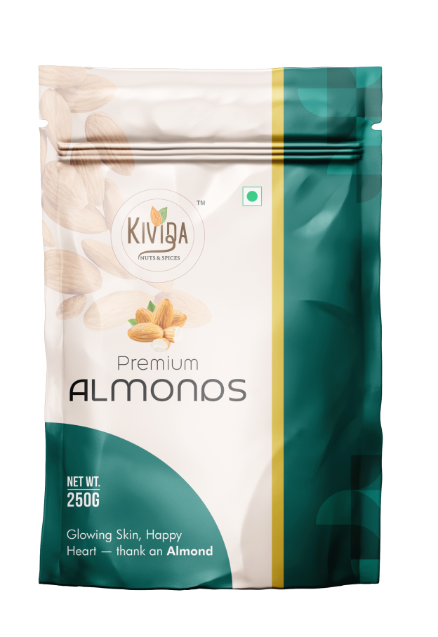 Kivida Premium Almonds (250g)