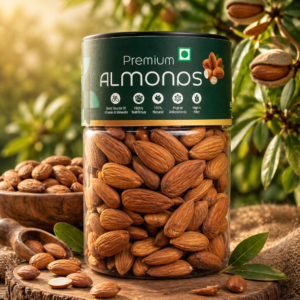 Kivida Premium Almonds Jar – 250g