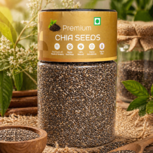 Kivida Premium Chia Seeds Jar – 250g