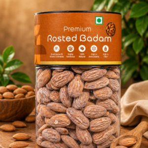 Kivida Premium Roasted Badam Jar – 250g