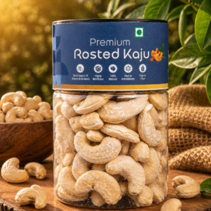 Kivida Premium Roasted Kaju Jar – 250g
