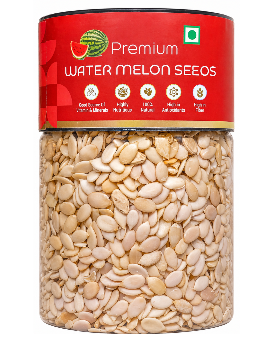 Kivida Premium Watermelon Seeds Jar – 250g - Image 2