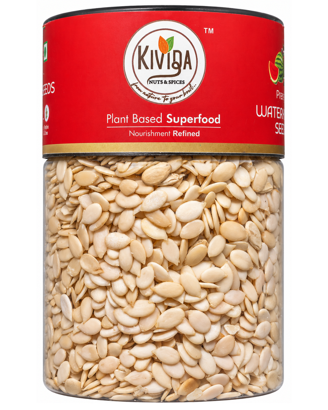 Kivida Premium Watermelon Seeds Jar – 250g - Image 3